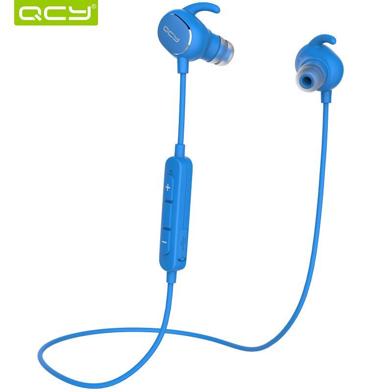 QCY QY19 Sports Bluetooth Earphones Wireless Sweatproof Headset Music Stereo Earbuds Bluetooth V4.1 with Microphone - DRE's Electronics and Fine Jewelry