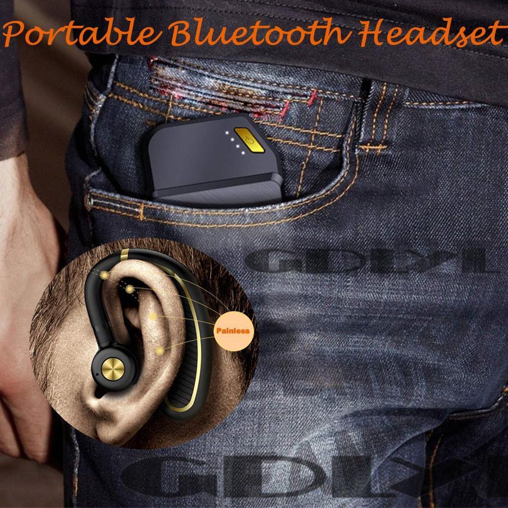 300mAh Battery Long Standby Wireless Bluetooth Earphone Headphones Earbud with Microphone HD Music Headsets for IPhone Xiaomi - DRE's Electronics and Fine Jewelry