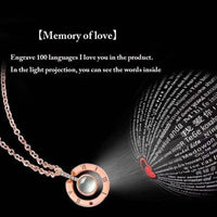 Romantic Projection Necklace for Weddings - DRE's Electronics and Fine Jewelry