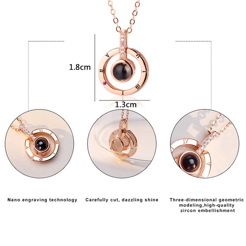 Romantic Projection Necklace for Weddings - DRE's Electronics and Fine Jewelry