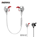 Remax S2 magnetic adsorption wireless Bluetooth headset sports running music fashion headset wire camera with mic phone headset - DRE's Electronics and Fine Jewelry