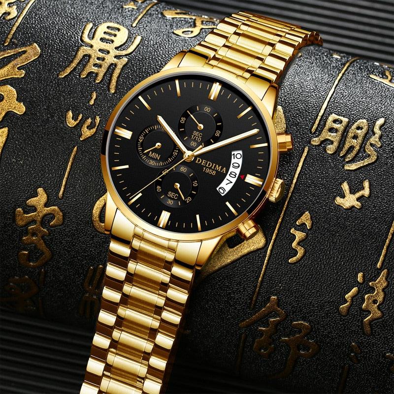 Top Brand Men's Watch: DEDIMA Luxury - DRE's Electronics and Fine Jewelry