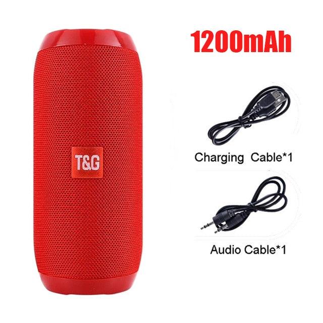 Portable Speaker Wireless  Bluetooth-compatible Subwoofer Outdoor Waterproof Loudspeaker Stereo Surround Support FM RadioTF