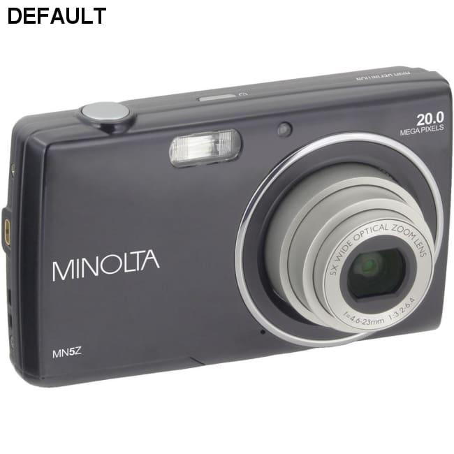 Minolta(R) MN5Z-BK 20.0-Megapixel MN5Z HD Digital Camera with 5x Zoom (Black) - DRE's Electronics and Fine Jewelry