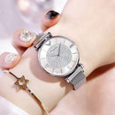 Luxury Diamond Women Watches 2019 Rose Gold Magnetic Ladies Wrist For Bracelet Watch Female Clock Relogio Feminino - Silver